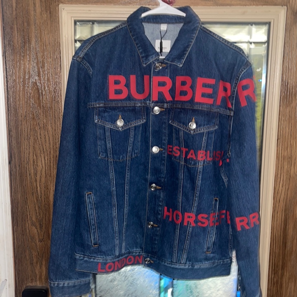 Red and blue Jean